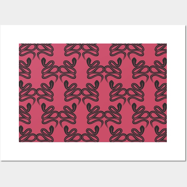 Garter Snake (Zest) Wall Art by Cascade Patterns